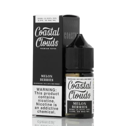 Melon Berries Salt Nic – Coastal Clouds Co – 30mL
