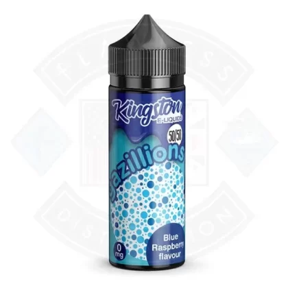Kingston Gazillions – Blue Raspberry Flavor 0mg 100ml 50/50 Shortfill