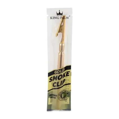 King Palm Smoke Clip - Color#Gold>Black