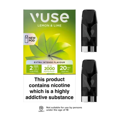 Lemon & Lime Vuse Pro Pods - Vapeshop Co