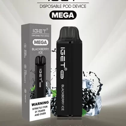 IGET Mega Blackberry Ice (3000 Puffs)