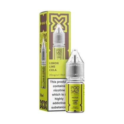 Pod Salt Nexus Lemon Lime Cola Nic Salt - Vape Product, Vape Product