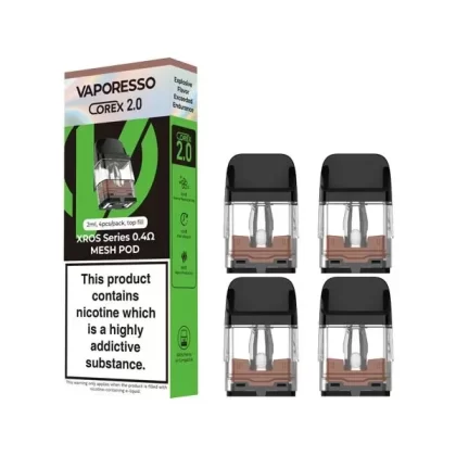 VAPORESSO XROS SERIES COREX 2.0 REPLACEMENT PODS 4 PACK