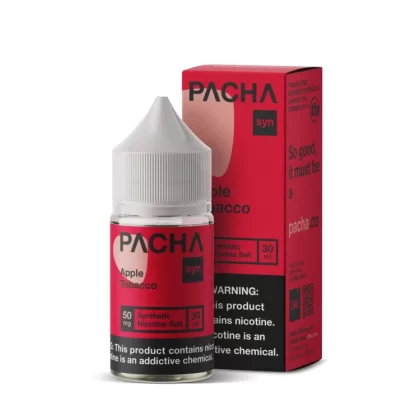Pacha Salt Apple Tobacco eJuice - Vape Product; Vape Product, Vape Product; Pachamama (36D772)
