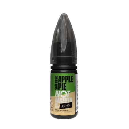 Smashed Apple Pie Nic Salt E-Liquid Bar Edition by Riot Squad (10ml) - 5mg