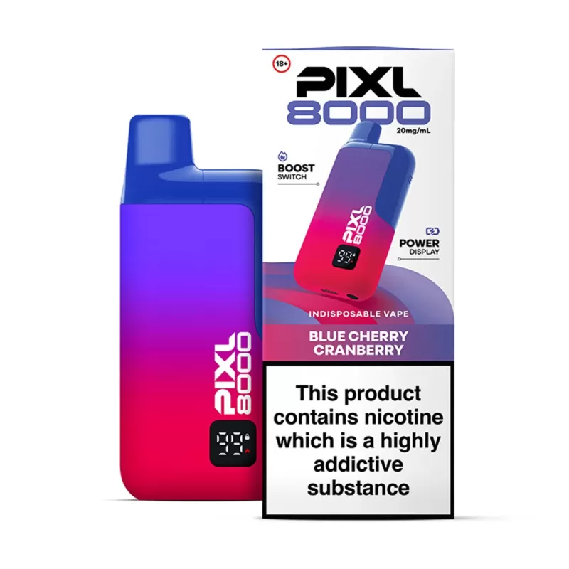PIXL 8000 Prefilled Pod KIT - Cherry Sour Raspberry - Image 3