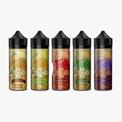 Tasty Fruity Coffee E-Liquid Shortfills 100ml - Caramel Macchaito