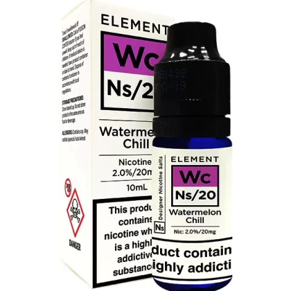 Element Salt NS20 Watermelon Chill Nic Salt E-Liquid - 20mg