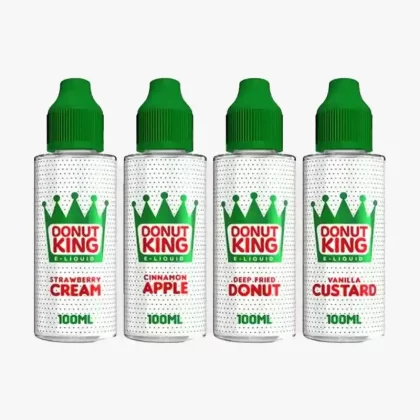 Donut King 100ml Shortfill E-Liquid - Luscious Lemon