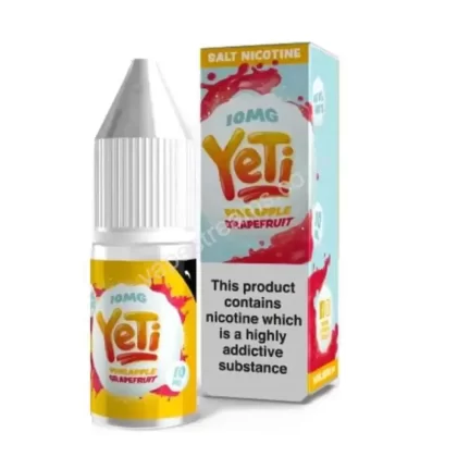 Yeti Pineapple Grapefruit Nicotine Salt E-Liquid - Vapestreams Co