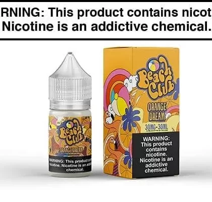ORANGE DREAM BY BEACH CLUB SALTS 30ML - Vapejuice