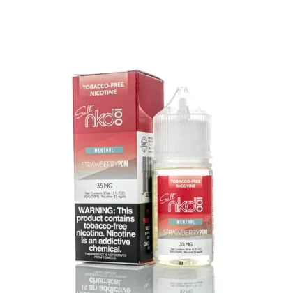 Nkd 100 TFN Salt E-Liquid – Strawberry Pom – 30ml - Vape Store