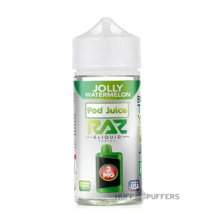 Pod Juice X Raz – Jolly Watermelon 100mL - Vape Product, Vape Product