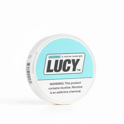 Tobacco-Free Lucy Nicotine Pouches Wintergreen, 15 Pouches