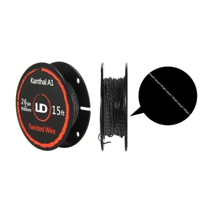 UD Kanthal A1 Twisted Wire - 0.3*2*10m / 28 AWG x 10m Double Twisted