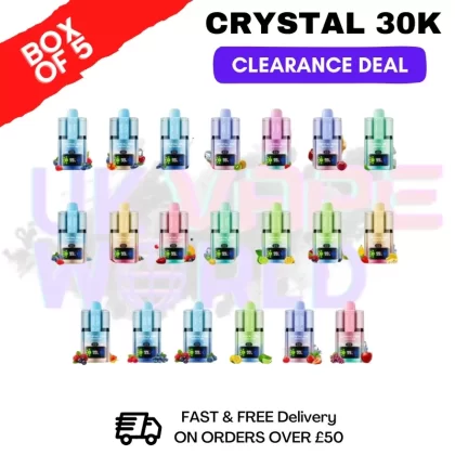 Crystal Pro SWITCH 30K BOX OF 5 (CLEARANCE) – £21.99