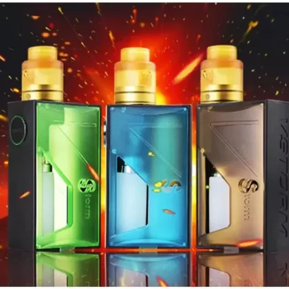 Vapor Storm Raptor Squonk Box Mod Kit - color#blue>green
