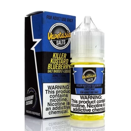 Vapetasia SALTS Killer Kustard Blueberry Vape e-Liquid 30mL - Vape Product, Vape Product (294518)