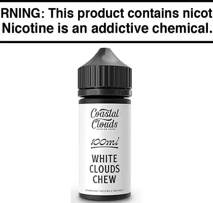 WHITE CLOUDS CHEW BY COASTAL CLOUDS 100ML - Vapejuice