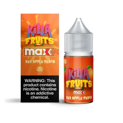 Sale $10.20 – Red Apple Peach by Killa Fruits Salts Series 30mL