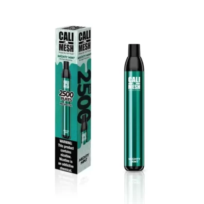 Cali Mesh Disposable [2500 puffs] – Mighty Mint [CLEARANCE]