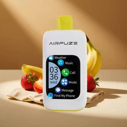 Airfuze Smart Pro 40000 Puffs Rechargeable 20ML Wireless Vape with Touch Screen & Phone Integration