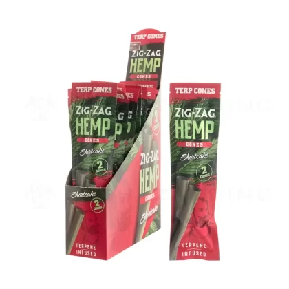 Zig-Zag® | Terp Cones 2-Pack | 104mm – Shortcake – 15 Count - Vape Store