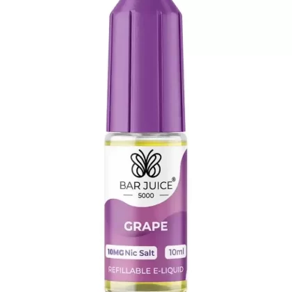 Bar Juice 5000 Grape Nic Salt Vape Juice - 10mg