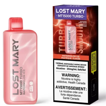 Lost Mary MT15000 Turbo Disposable Vape – Watermelon Ice