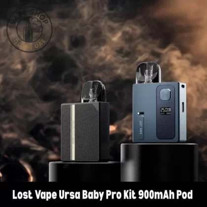 Lost Vape Ursa Baby Pro Kit 900mAh Pod System 25W Vape Kit - Classic Black, Emerald Green (8B56C0)