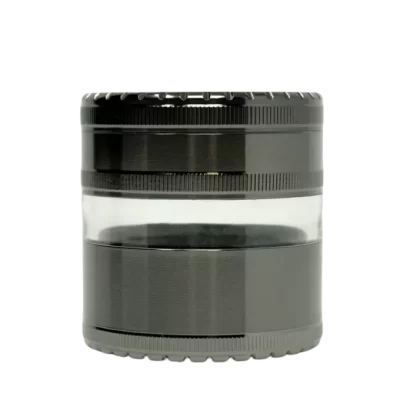 EC420 Toothless See Through Grinder - 65mm 5-Piece - Gold