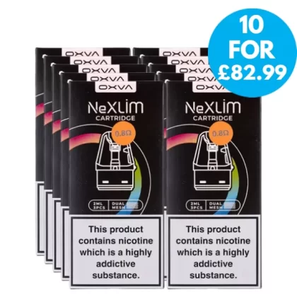 Box Of 10 – OXVA Nexlim Replacement Pods XL Multipack - Vape Co