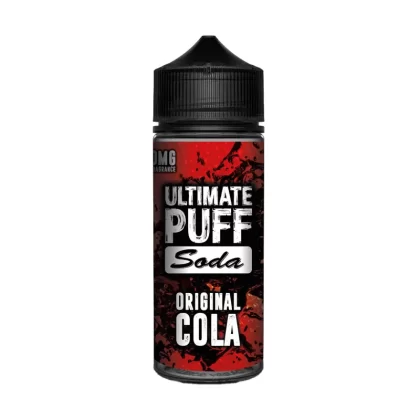 Ultimate Puff Soda Original Cola 100ml Shortfill E-Liquid - Vapourdeal Co