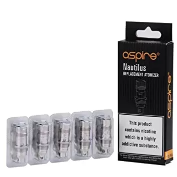 Aspire Nautilus Coils - 1.6ohm Ω, 0.7ohm Ω