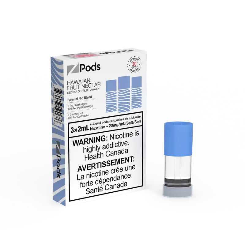 ZPODS HAWAIIAN FRUIT NECTAR