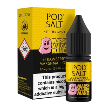 Marshmallow Man III Nic Salt E-Liquid Fusion Series by Pod Salt (10ml) - 20mg