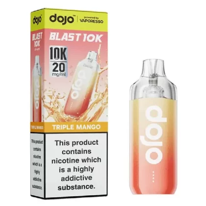 Vaporesso Dojo Blast 10k Prefilled Pod Kit Triple Mango - Vape Store