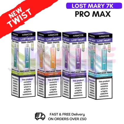 Lost Mary 7K 7000 Puff Pro Max Kit – £8.99