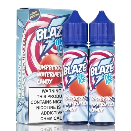 ICED Raspberry Watermelon Candy – Blaze E-Liquid – 120mL