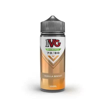 IVG Vanilla Biscuit 100ml Shortfill E-Liquid - Ecigdepot