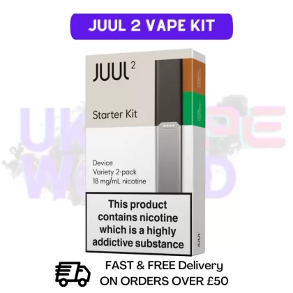 Juul 2 Starter Juul2 Prefilled Vape Kit – £8.99