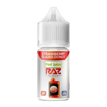 Strawberry Glazed Donut RAZ X Pod Juice - Consumer; Vape Product, Vape Product; Single