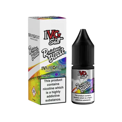Rainbow Blast IVG Nic Salt e Liquid 10ml – TPD - Vapestorm Co