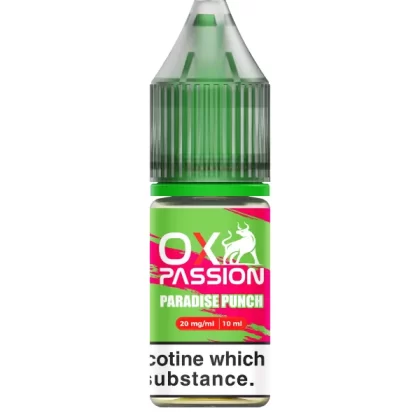 Paradise Punch OX Passion Nic Salt E-Liquid by OXVA - 10ml - 20mg
