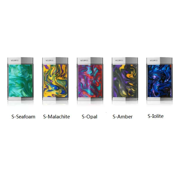 VOOPOO TOO 180W TC Box Mod Resin Version - Black / Malachite - Image 3