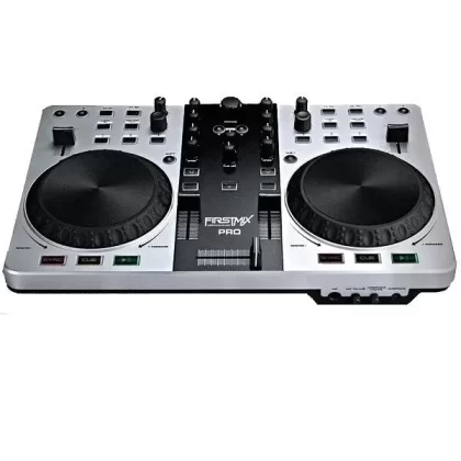 Gemini FirstMix Pro Advanced USB MIDI DJ Controller with Soundcard