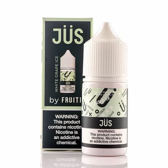 White Grape Ice Salt – JUS E-Juice
