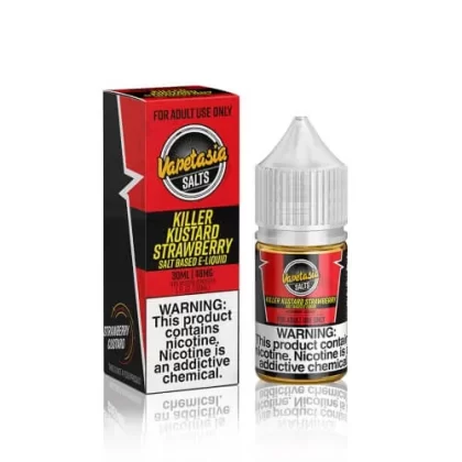 Vapetasia E-liquid Strawberry Killer Kustard Nic Salts 30mL - Vape Product; Vape Product, Vape Product