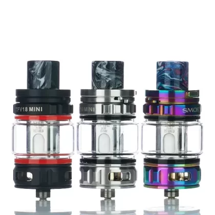 SMOK TFV18 Mini Sub-Ohm Tank - Matte Black Plating