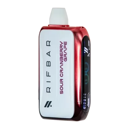 Sour Cranberry Grape Rifbar Turbo-X 25k - Nicotine#50mg~Size#Single>5 Pack
